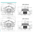 Wittur Lift parts traction machine for elevator